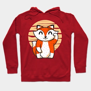 Maneki Fox Hoodie